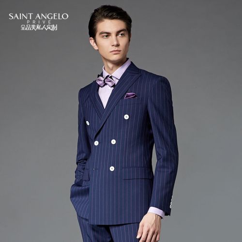 Costume homme SAINT ANGELO Laine de fibres polyester pour Quatre saisons - Ref 1574350