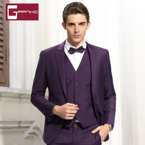 Costume homme GPPNKC Fibre de polyester fibres viscose rayonne pour printemps - Ref 1574396