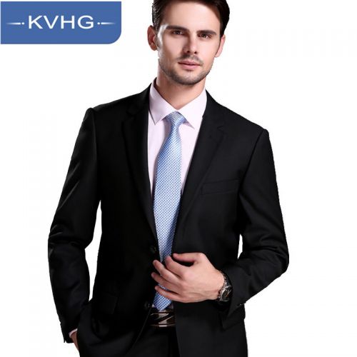 Costume homme KVHG coton, polyester viscose rayonne d'éthylène-téréphtalate PET pour automne - Ref 1574402