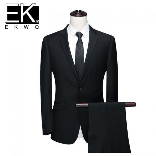 Costume homme EKWQ Fibre de polyester fibres viscose rayonne pour Quatre saisons - Ref 1574410