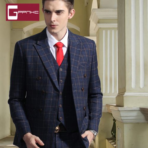 Costume homme GPPNKC Fibre de polyester fibres viscose rayonne pour printemps - Ref 1574419