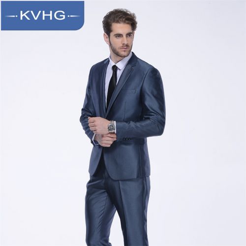 Costume homme KVHG fibre de polyester fibres viscose rayonne pour automne - Ref 1574449