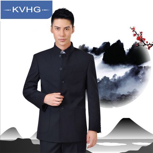 Costume homme KVHG Polyéthylène téréphtalate PET , des fibres de viscose pour automne - Ref 1574450
