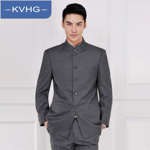 Costume homme KVHG Polyéthylène téréphtalate PET , des fibres de viscose pour printemps - Ref 1574452