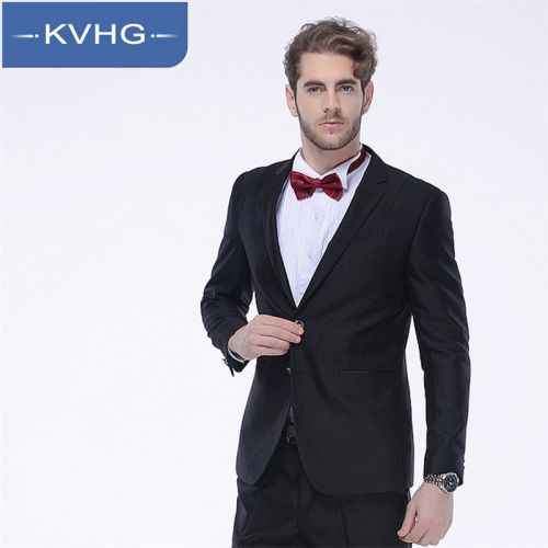Costume homme KVHG fibre de polyester fibres viscose rayonne pour automne - Ref 1574455