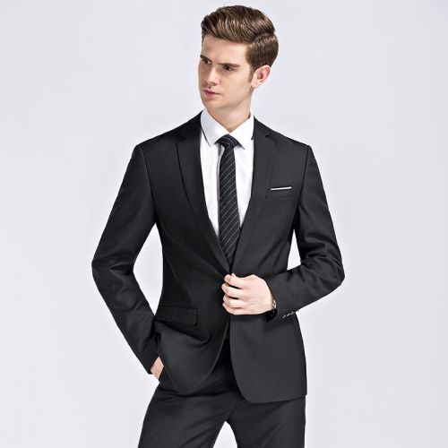 Costume homme POSHAWN de fibres viscose polyester, rayonne pour Quatre saisons - Ref 1576475
