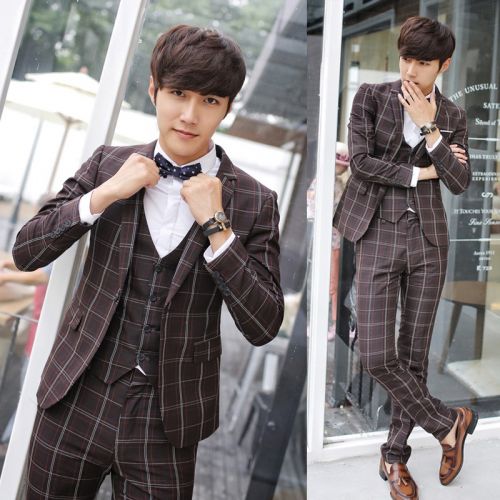 Costume homme en polyester pour printemps - Ref 1576477
