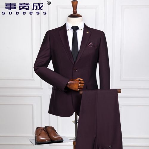 Costume homme Fibre de polyester fibres viscose rayonne pour Quatre saisons - Ref 1576505