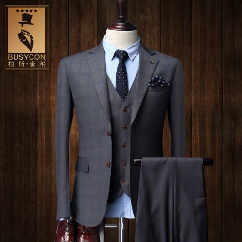 Costume homme BUSYCON en polyester pour printemps - Ref 1576507