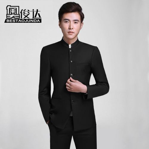 Costume homme BESTAOJUNDA fibre Nouveau polyester cachemire pour Quatre saisons - Ref 1576527