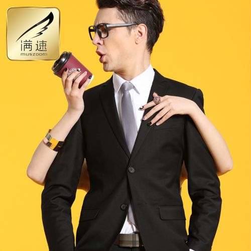 Costume homme MUSZOOM en polyester pour printemps - Ref 1576865