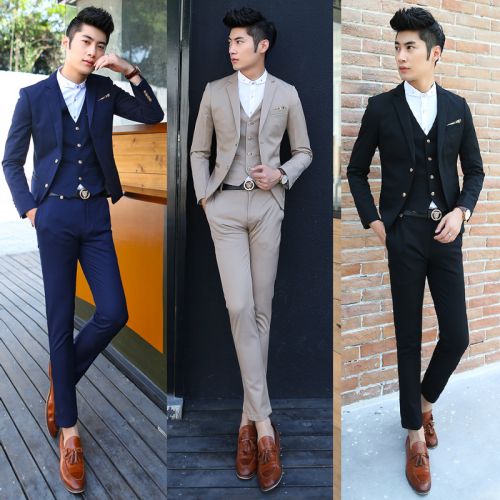 Costume homme en coton pour Quatre saisons - Ref 1576925