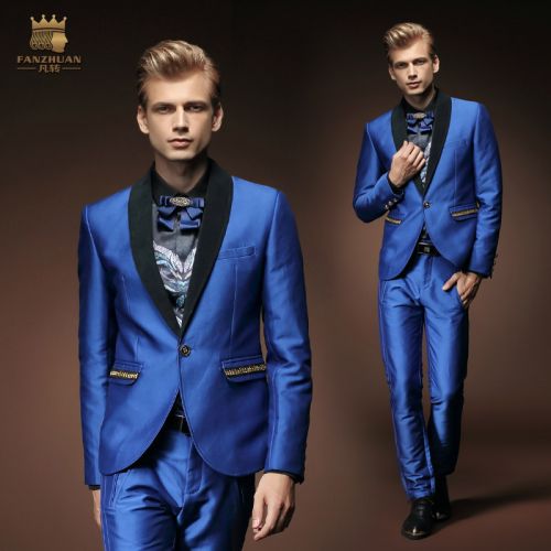 Costume homme en polyester pour automne - Ref 1577004