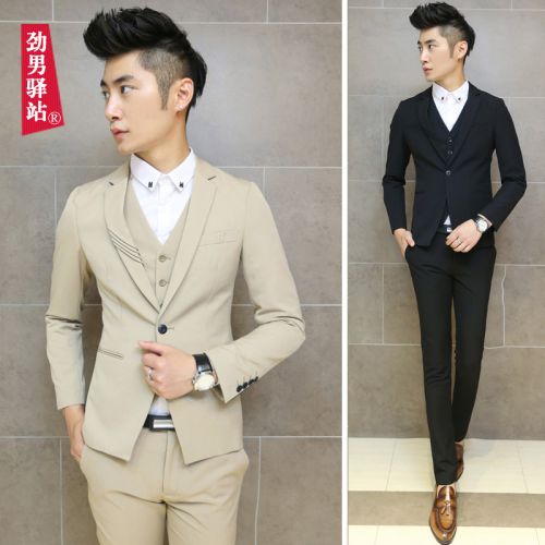 Costume homme en coton pour automne - Ref 1577248