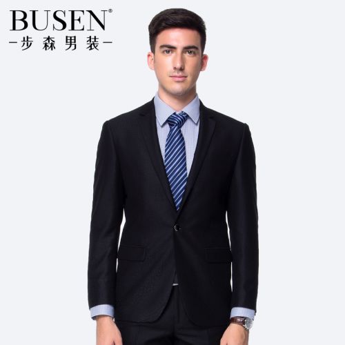 Costume homme BUSEN Fibre de polyester fibres viscose rayonne pour printemps - Ref 1577355