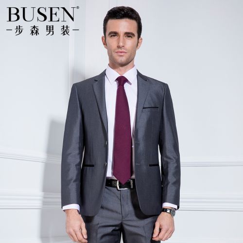 Costume homme BUSEN fibre de polyester fibres viscose rayonne pour automne - Ref 1577356