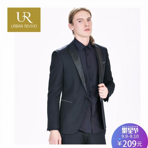 Costume homme Fibre de polyester fibres viscose rayonne laine pour automne - Ref 1577467