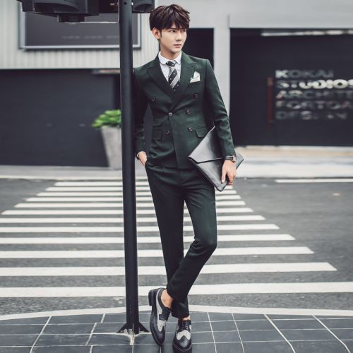 Costume homme en polyester pour automne - Ref 1577476