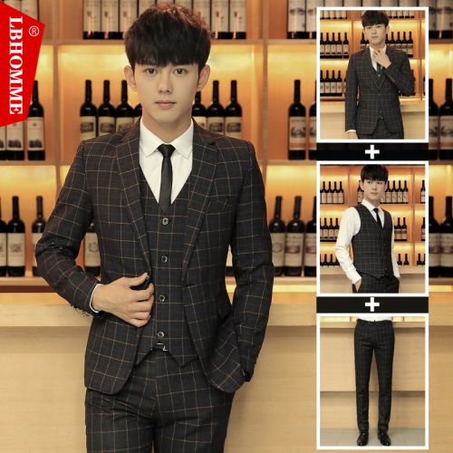 Costume homme LBHOMME Fibre de polyester fibres viscose rayonne pour automne - Ref 1577485