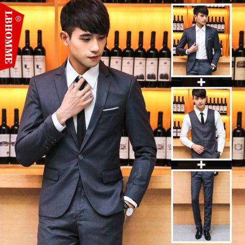 Costume homme LBHOMME Fibre de polyester fibres viscose rayonne pour automne - Ref 1577487