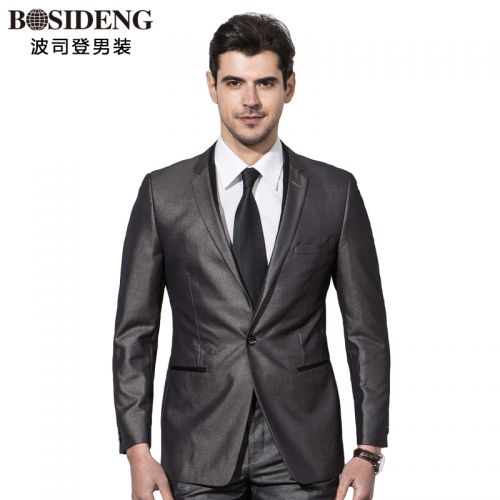 Costume homme de fibres viscose polyester, rayonne pour automne - Ref 1577563