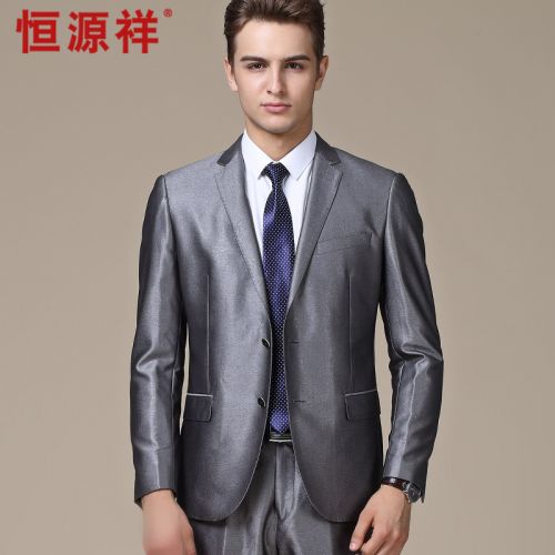 Costume homme Fibre de polyester fibres viscose rayonne pour automne - Ref 1577590
