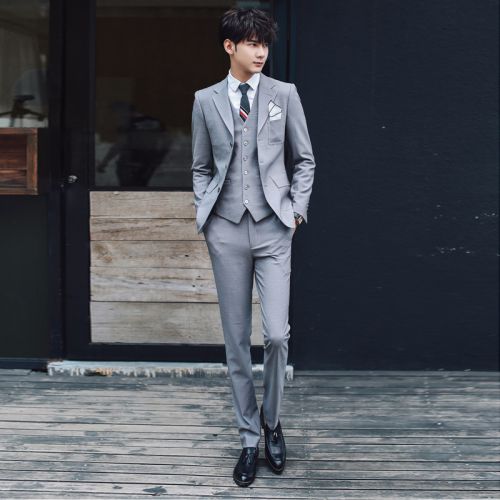 Costume homme en polyester pour automne - Ref 1577631