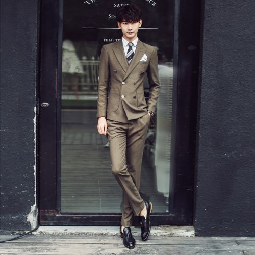 Costume homme en polyester pour automne - Ref 1577639