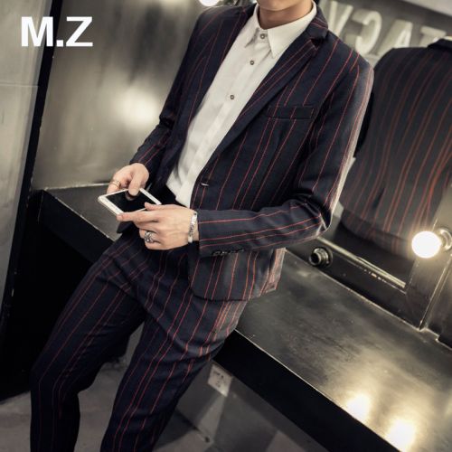 Costume homme en coton pour automne - Ref 1577666