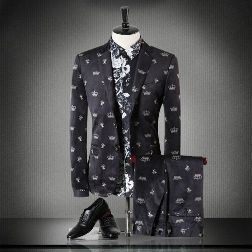 Costume homme en coton pour Quatre saisons - Ref 1577701