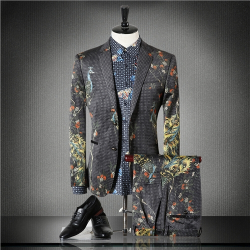 Costume homme en coton pour Quatre saisons - Ref 1577714