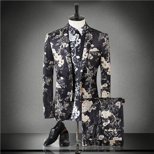 Costume homme en coton pour Quatre saisons - Ref 1577716