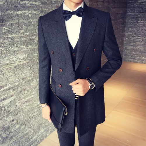 Costume homme en polyester pour automne - Ref 1578239