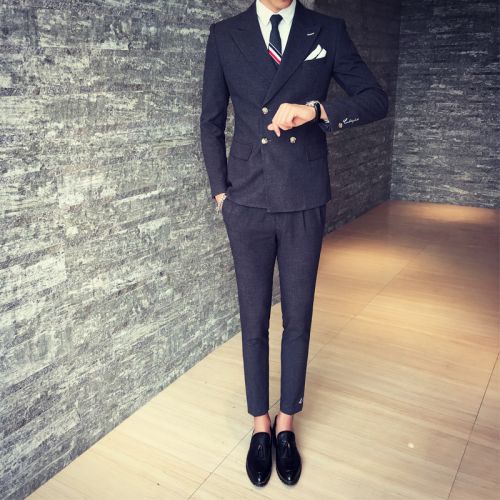 Costume homme en polyester pour automne - Ref 1578241