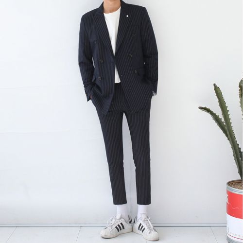 Costume homme en coton pour automne - Ref 1578249