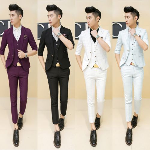 Costume homme en coton pour Quatre saisons - Ref 1578252