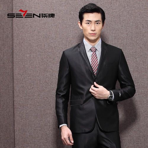 Costume homme SEVEN7 en polyester pour printemps - Ref 1578530