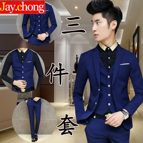 Costume homme JAY CHONG fibre de polyester fibres viscose rayonne polyuréthane élastique spandex pour Quatre saisons - Ref 1578593