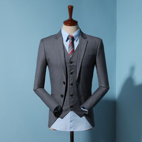 Costume homme en polyester pour printemps - Ref 1578634