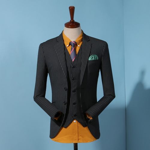 Costume homme en polyester pour printemps - Ref 1578637