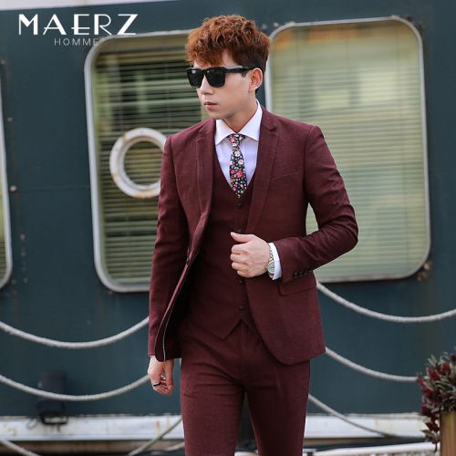 Costume homme MAERZ en polyester pour automne - Ref 1578691