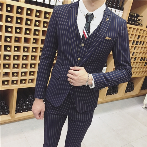 Costume homme en polyester pour automne - Ref 1578948