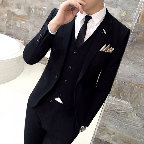 Costume homme en coton pour automne - Ref 1578955