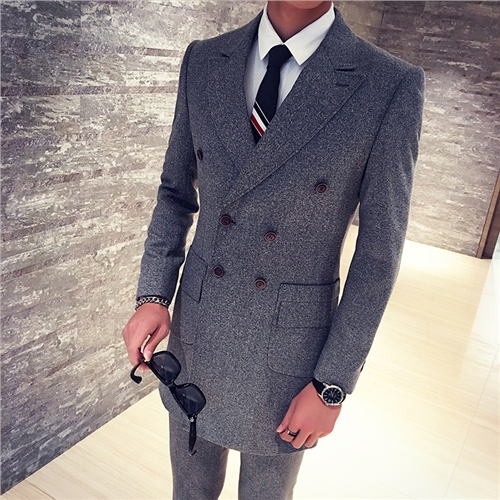 Costume homme en polyester pour automne - Ref 1578971