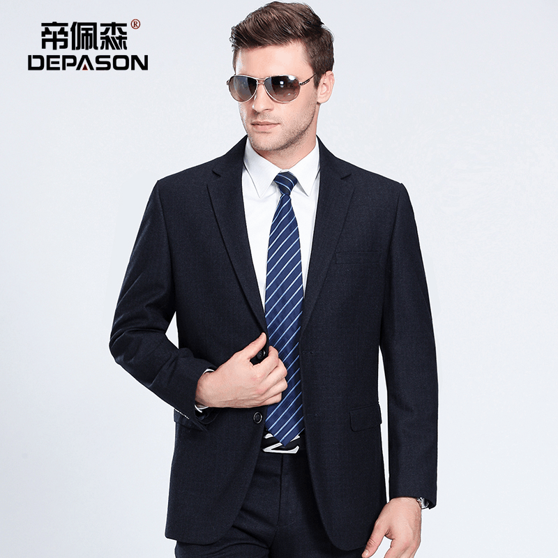 Costume homme DEPASON Fibre de polyester fibres viscose rayonne pour automne - Ref 1579037