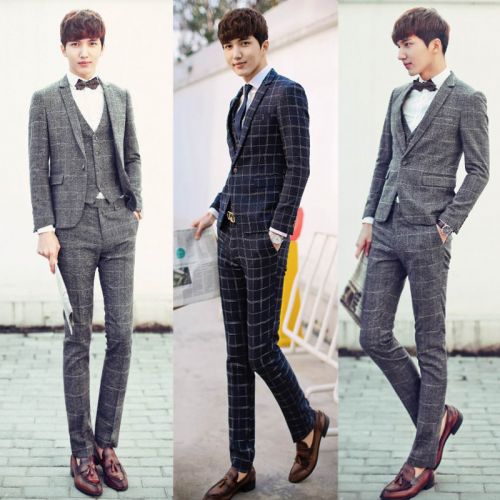 Costume homme en coton pour printemps - Ref 1579156