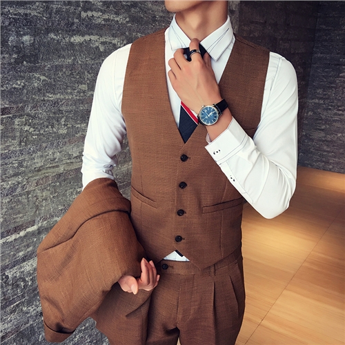 Costume homme en polyester pour automne - Ref 1579167