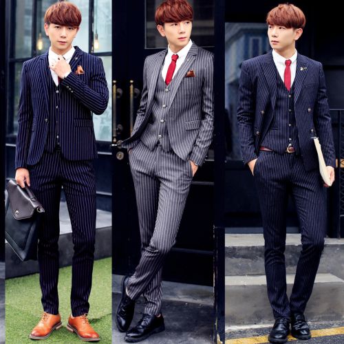 Costume homme en polyester pour automne - Ref 1579242