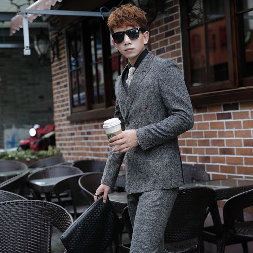Costume homme en polyester pour automne - Ref 1579296