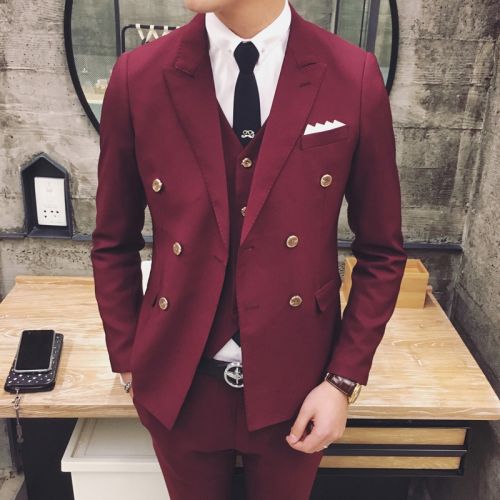 Costume homme en coton pour Quatre saisons - Ref 1579378